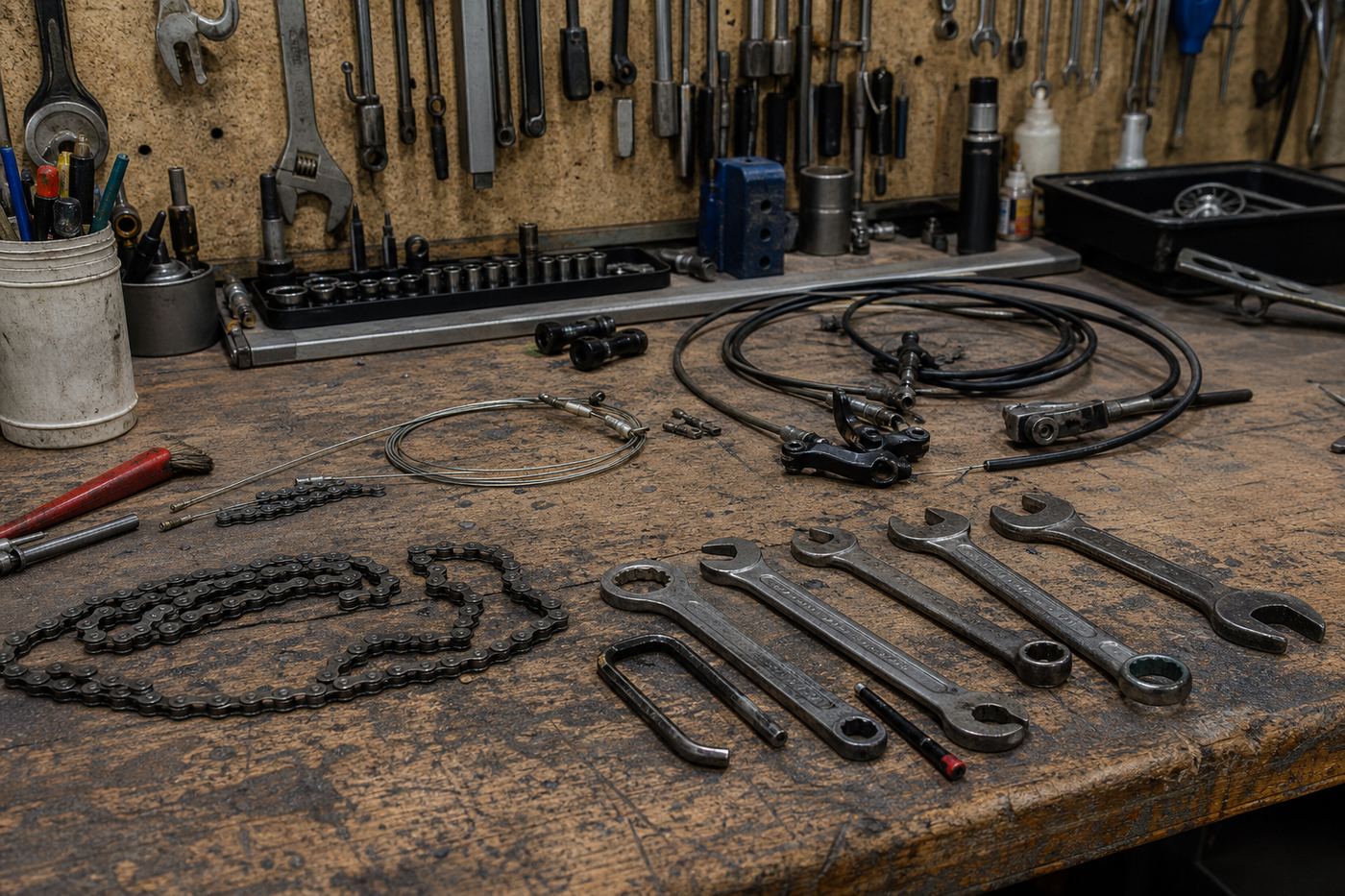 City bikes in the Viipuri Cycle Bench workshop